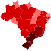 Brésil      Morts     Infections confirmées     Cas suspects