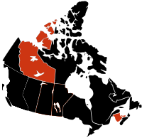 H1N1 Canada map.svg